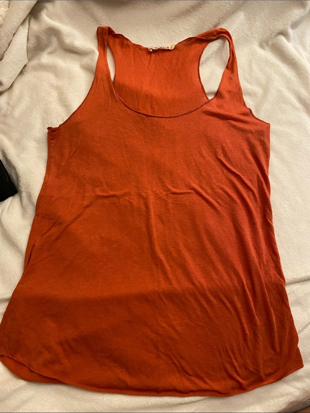 Alternative Rust Orange Racerback Tank Top